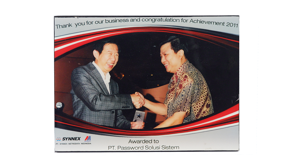 Synnex Achievement  Award 2011