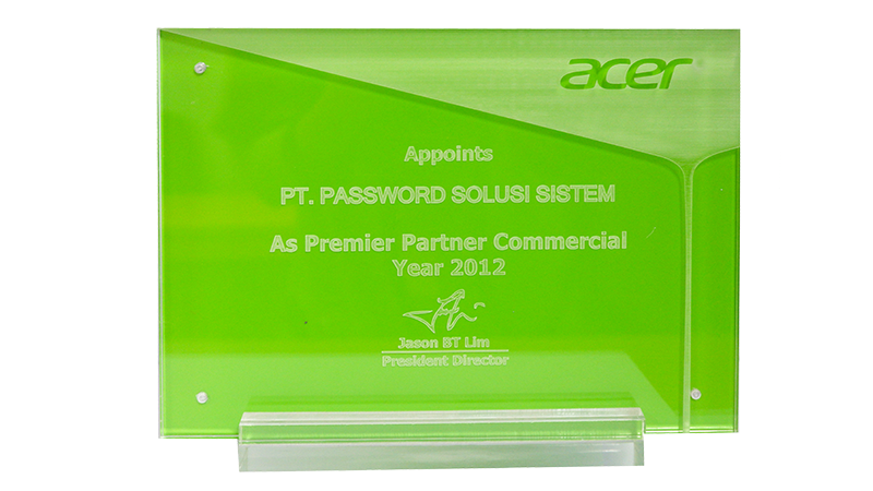 ACER Premier Partner Commercial Award 2012