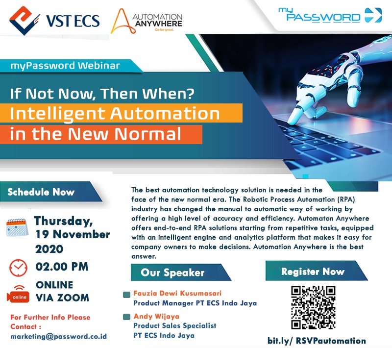 myPassword Webinar Automation Anywhere